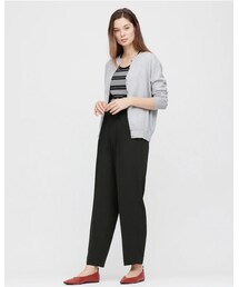 UNIQLO | ドレープリラックステーパードアンクルパンツ(パンツ)
