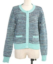 AS KNOW AS PINKY | キラリ段染めジャケット風カーディガン(カーディガン/ボレロ)