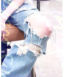 COMME des GARCONS JUNYA WATANABE MAN PINK | デニムパンツ