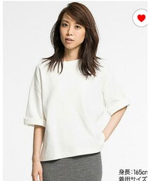 UNIQLO | ダブルフェイスプルオーバー(Tシャツ/カットソー)