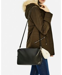 ZARA | ストラップディティールクラッチバッグ(ショルダーバッグ)