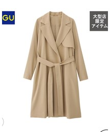 GU | エアリートレンチコート(トレンチコート)