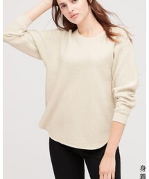 UNIQLO | ワッフルティシャツ(Tシャツ/カットソー)