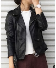 ZARA | ライダースジャケット