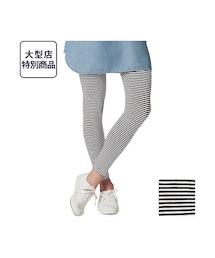 UNIQLO | UNIQLO ボーダーレギンス10分丈(レギンス/スパッツ)