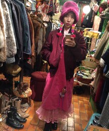 お下がり | コーデュロイワンピース(ワンピース)