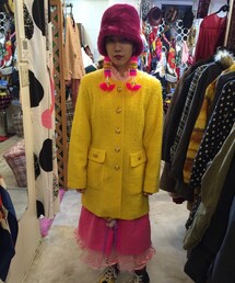 used | 高円寺の古着屋さんで見つけた黄色さん(その他アウター)