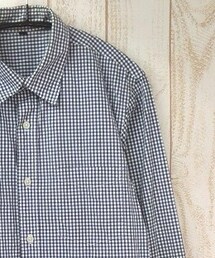 無印良品 | ギンガムチェックシャツ(シャツ/ブラウス)