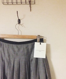 GRANDMA MAMA DAUGHTER | ウール プリーツスカート(スカート)