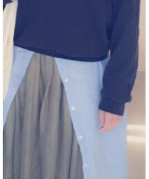 無印良品 | シャツワンピース