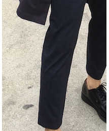 UNIQLO | チェックアンクルパンツ(その他パンツ)