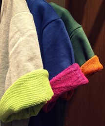 半袖裏毛カラートレーナー(スウェット)