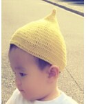 Handmade(ハンドメイド)の「帽子(ニットキャップ/ビーニー)」