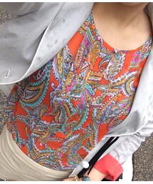 Banana Republic | 柄シフォンタンク(シャツ/ブラウス)