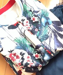 ZARA WOMAN | プリントボンバージャケット♡(ブルゾン)