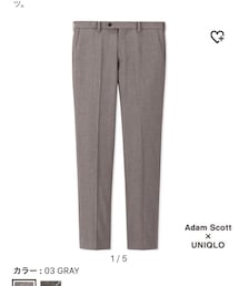 UNIQLO | 感動パンツ(スラックス)