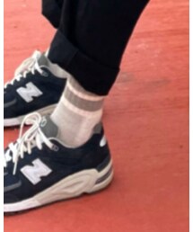 new balance 990 v2 navy | スニーカー