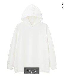 GU | オーバーサイズスウェットプルパーカ(パーカー)