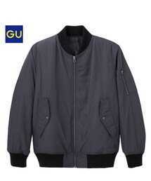 GU | ミリタリーショートブルゾン(ダウンジャケット/コート)