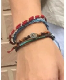 誕プレで貰いました😂 | ブレスレット