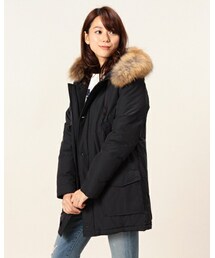 ROSE BUD | (HOX)XD2521/F PARKA HOODED COAT(ダウンジャケット/コート)