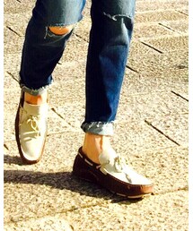 HELIOPOLE MEN | モカシン/デッキシューズ