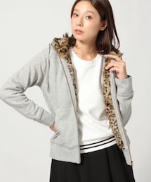 LEPSIM | ボア付きジップパーカー(パーカー)