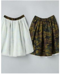 JEANASIS | カモフラチュールリバーシブルスカート(スカート)