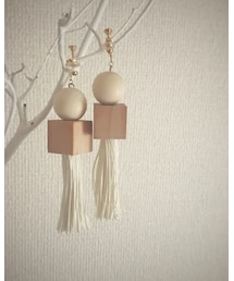 note et silence  | ピアス（両耳用）