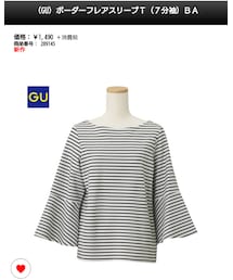 GU | Tシャツ/カットソー