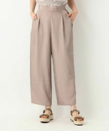  GLOBAL WORK | シャイニーサテンリラックスパンツ843052(パンツ)