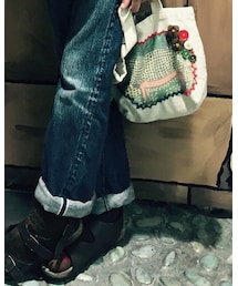 DENIM DUNGAREE | デニムパンツ