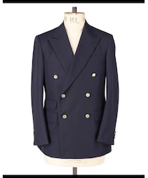 Scye | Mohair Kersey 6B D.B Blazer ¥105,600(テーラードジャケット)