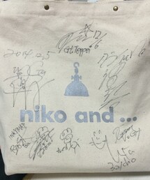 niko and... | ♡ライブサイン入りトート♡(トートバッグ)