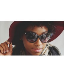 Moorea Seal Statement Cateye Sunglasses(サングラス)