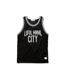 LIFUL MINIMAL GARMENTS. | LIFUL MINIMAL CITY MESH SINGLET(Tシャツ/カットソー)