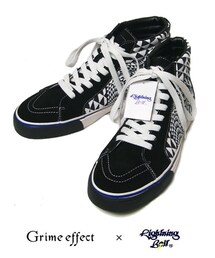 Grime effect × Lightning Bolt | スニーカー