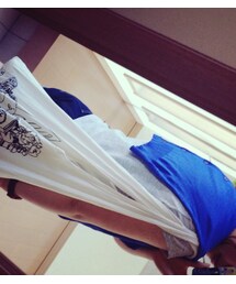 青 カーディガン(カーディガン/ボレロ)