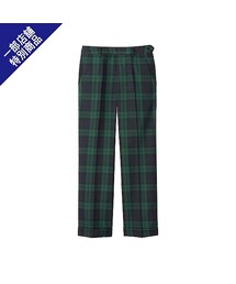 UNIQLO | ワイドチェックｱﾝｸﾙﾊﾟﾝﾂ＋E (パンツ)