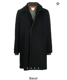 Sacai | ステンカラーコート