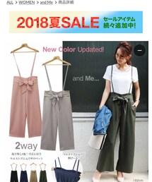 SHOPLIST | サロペット/オーバーオール