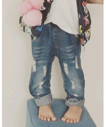韓国子供服azure | デニムパンツ