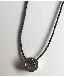 PHINGERIN | Tiny Circle A Necklace "Platinum"
(ネックレス)