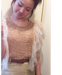 flower | ニット/セーター