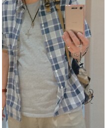 BEAMS | グレーのTシャツ(Tシャツ/カットソー)