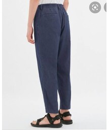 GU | GUドライデニムイージーアンクルパンツ(デニムパンツ)