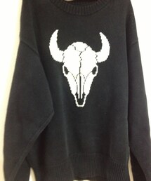 no brand | 古着 コットンニット(ニット/セーター)