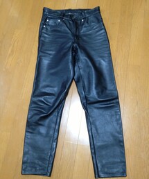 Schott N.Y.C | 古着 ショット レザーパンツ(その他パンツ)