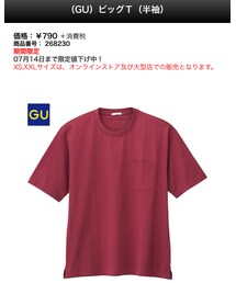 GU | Tシャツ/カットソー