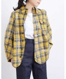 GANNI | 【GANNI】Coated Twill（品番：EUV10040）(ジャケット/アウター)